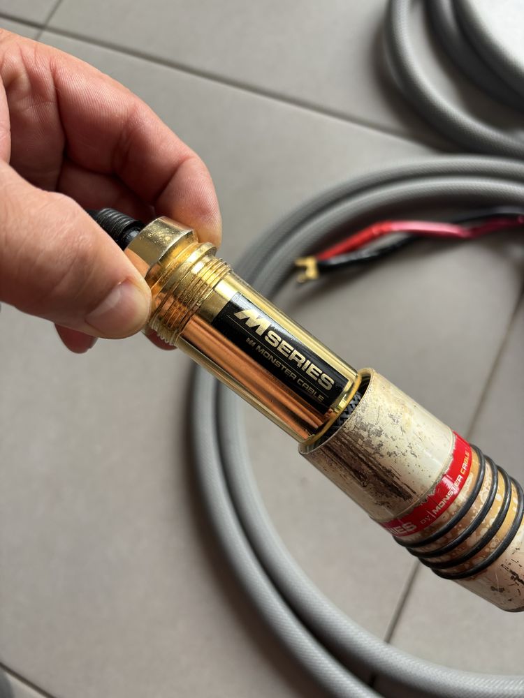 Monster Mseries 2.5m single wire kable glosnikowe