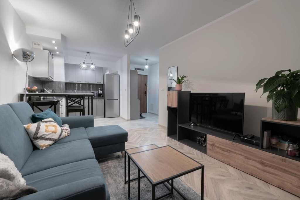Nowoczesne mieszkanie 40 m2 przy Mogilskiej z 2021 | bez pośrednika
