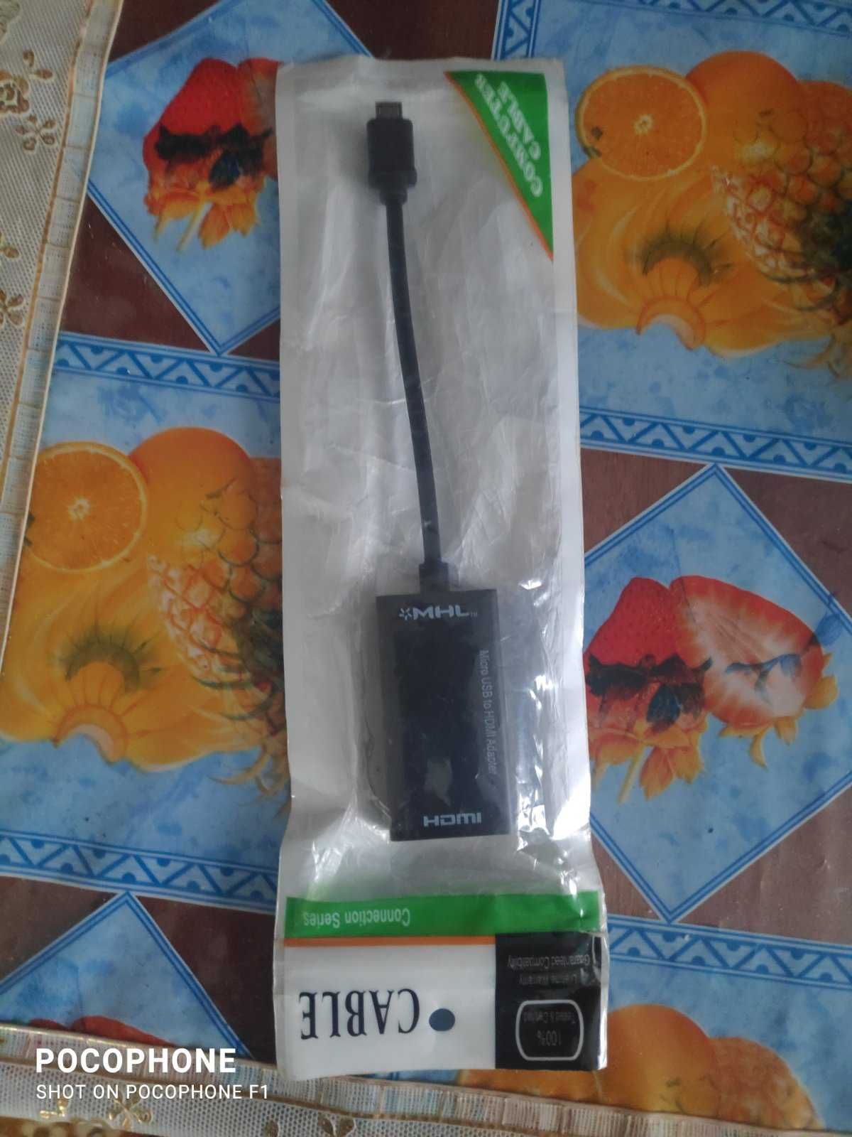 MHL MicroUSB - HDMI кабель
