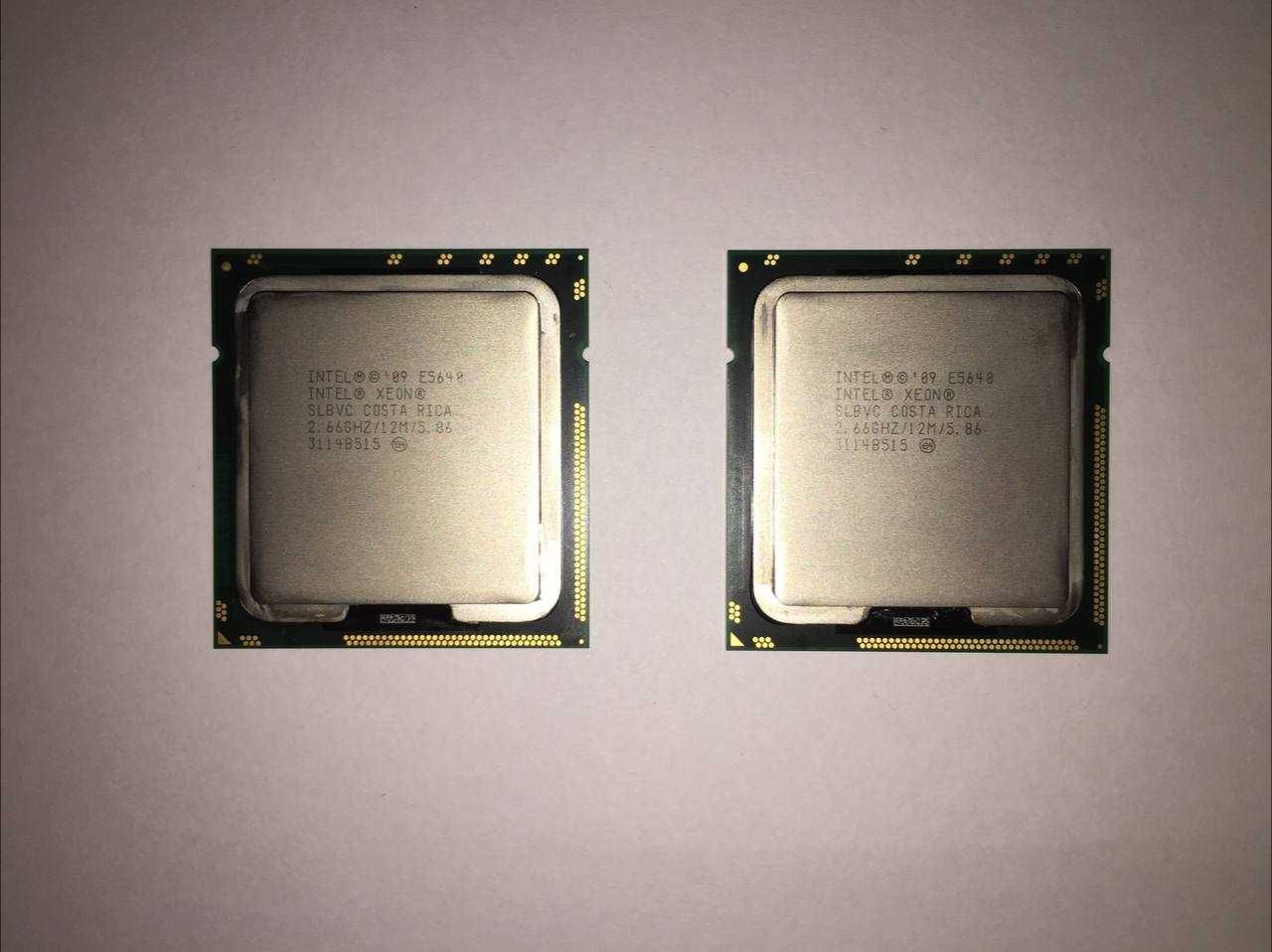 Процесори Intel Xeon E5640 (пара)