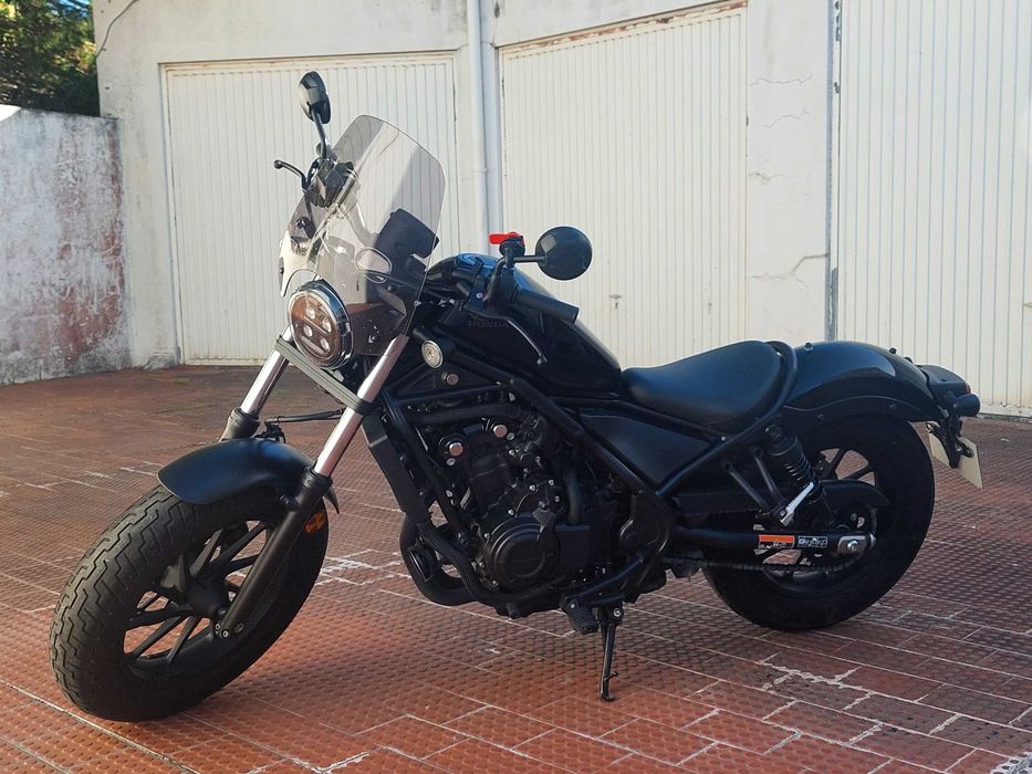 Honda Rebel CMX500 + Windshield