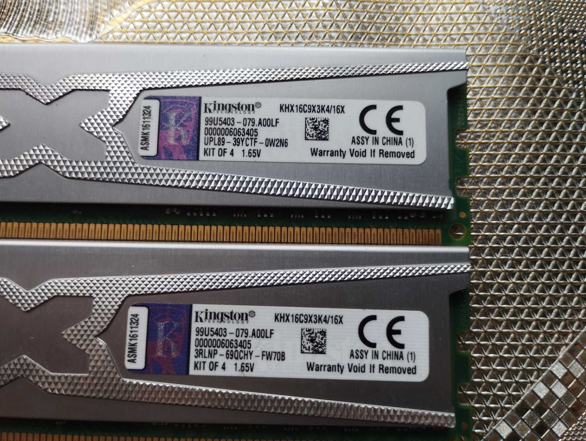 Оперативна память Kingston HyperX DDR3 2*4 8Gb 1600MHz PC3-12800