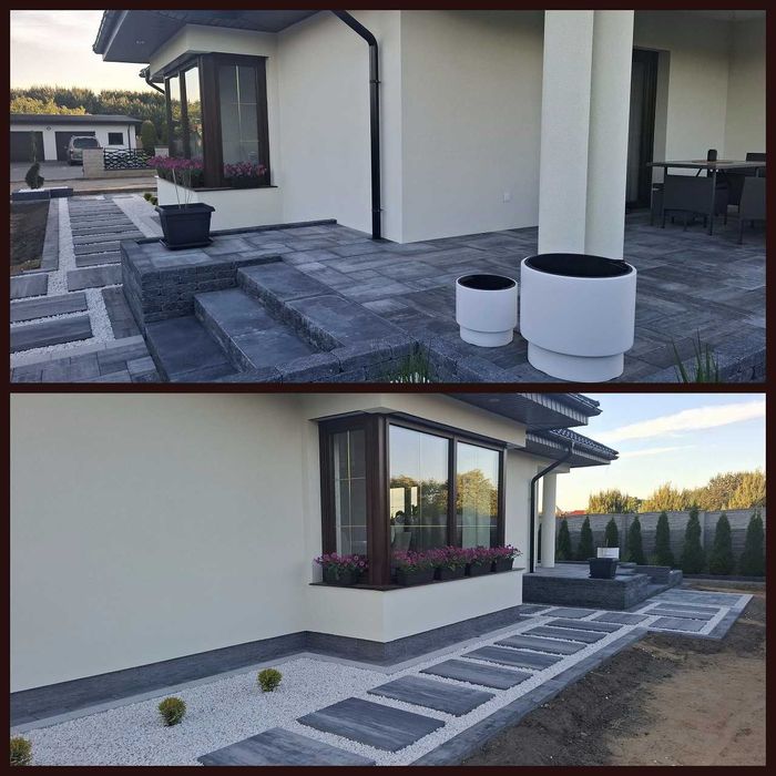 Montaż kostki brukowej