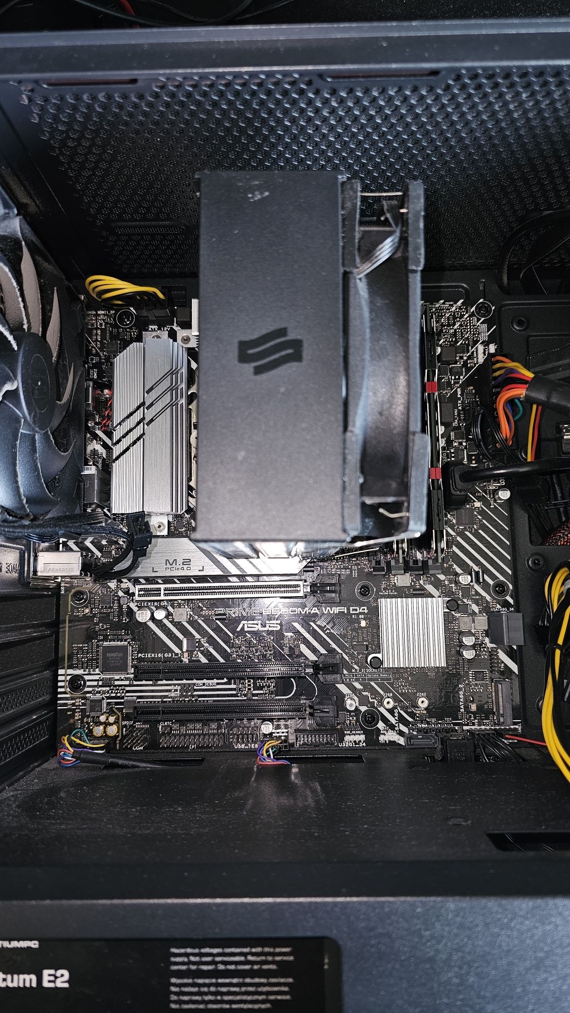 Płyta główna, i5 12400f. 16GB ram