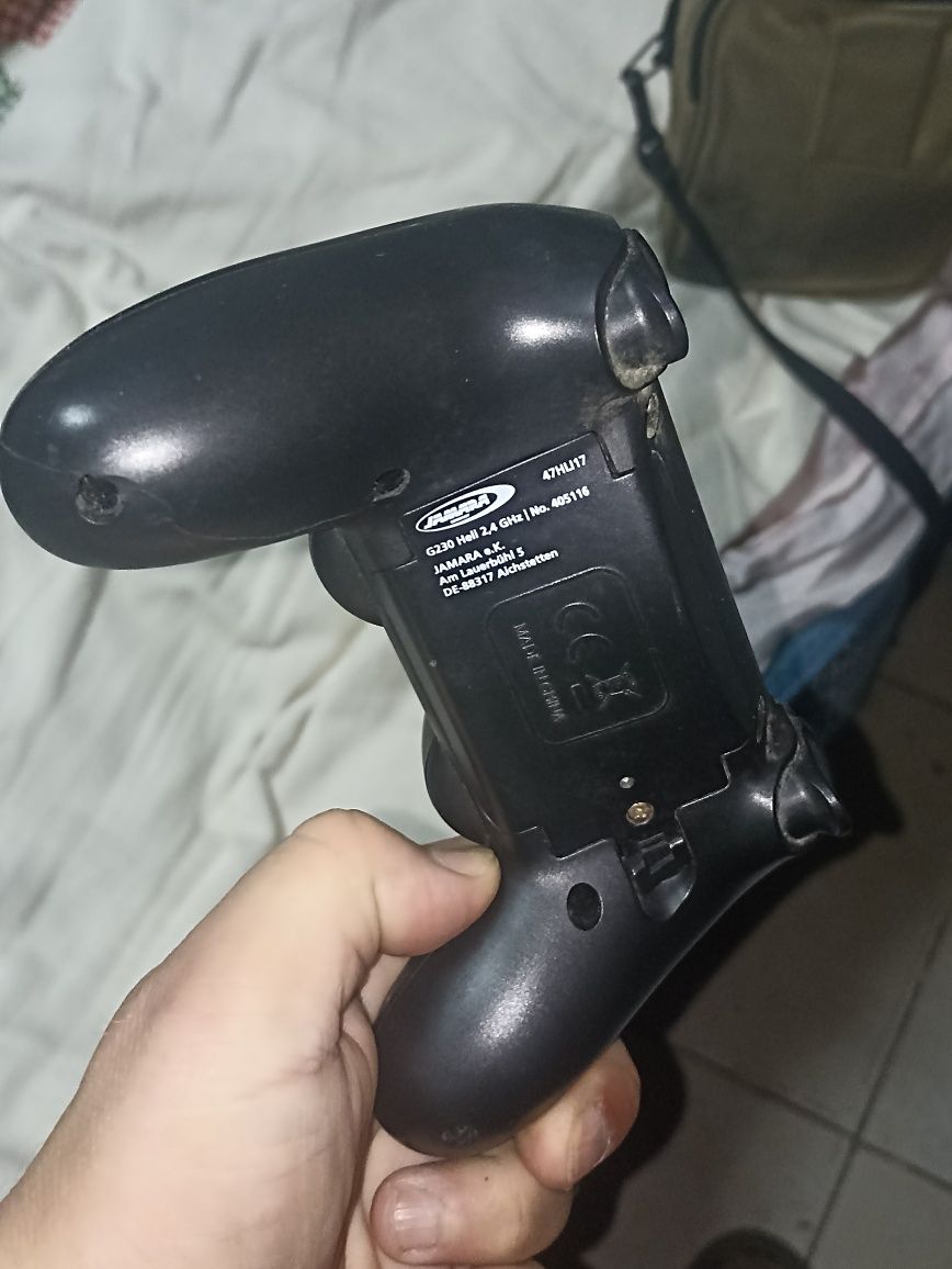 Comando Jamara G230 heli a funcionar