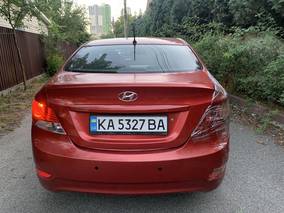 После дтп хунлай акцент 2013 на ходу