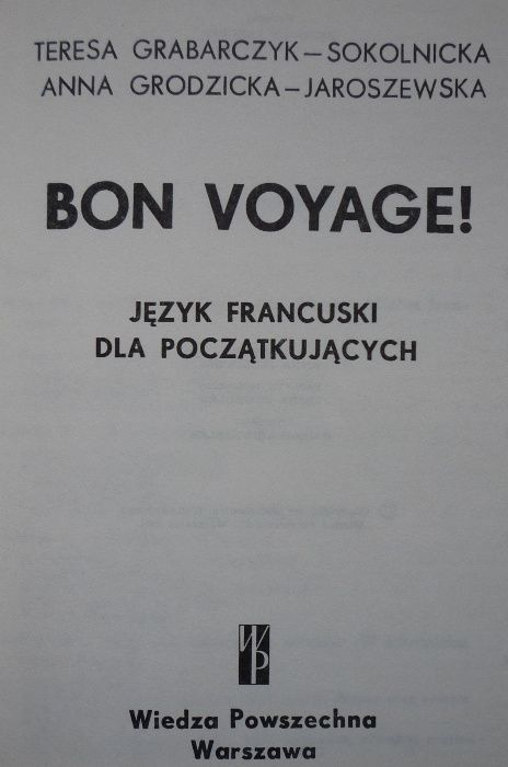 Bon Voyage - język francuski dla początkujących (płyta + książka)