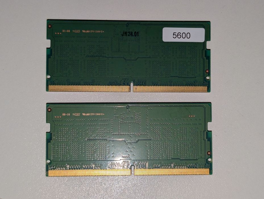 16gb ddr5 Samsung - 2x8gb 5600mhz - оперативна пам'ять для ноутбуку