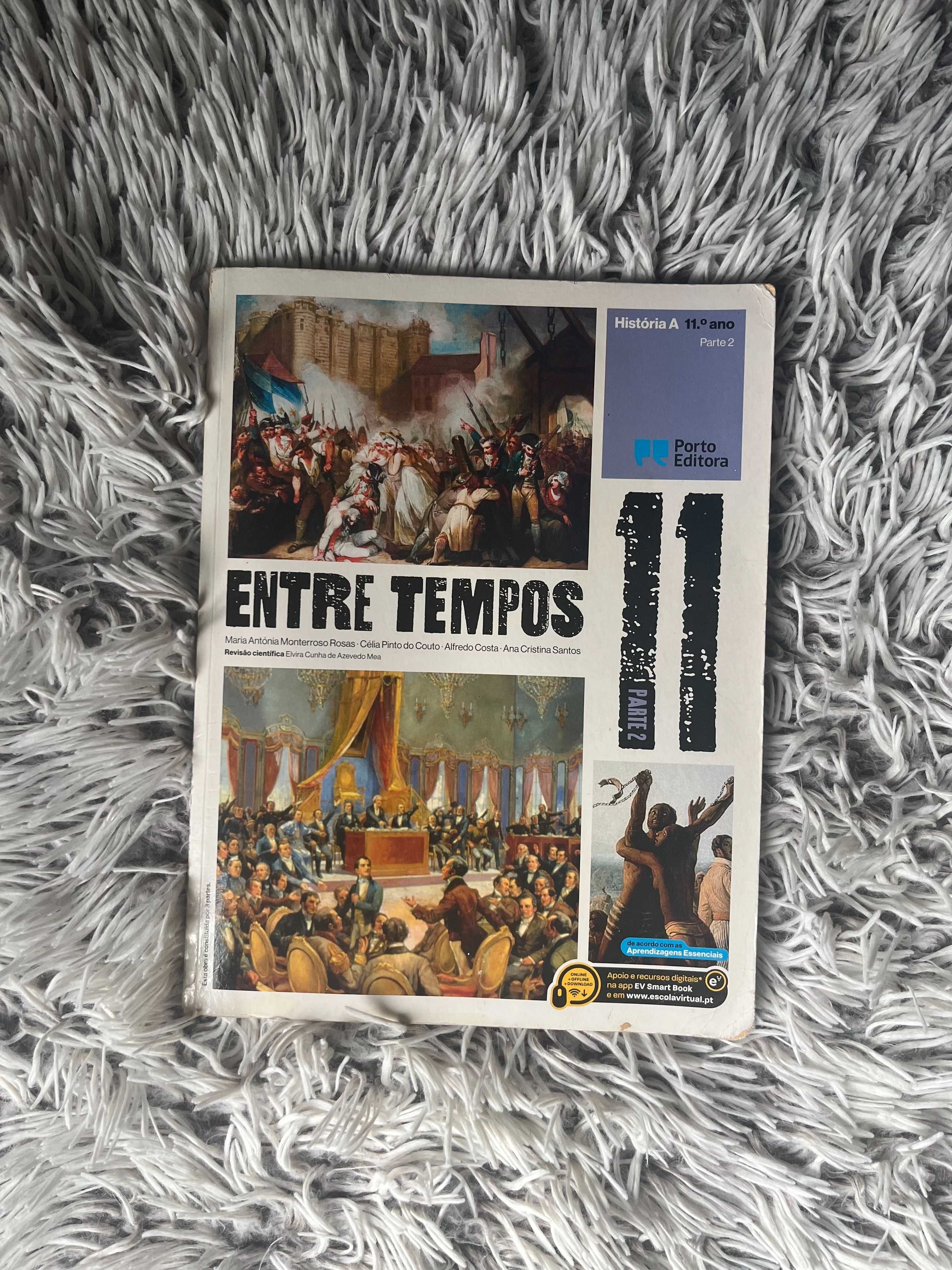 Manual Escolar - Entre Tempos - História A - 11.º ANO