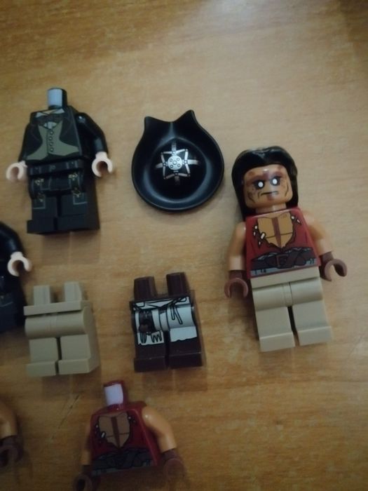 Lego pirates of caribbean części do figurek