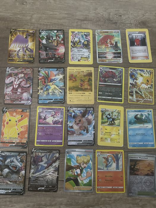 20 kart Pokemon, złota