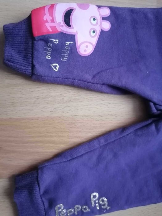 Dres niemowlęcy Bluza Spodnie CoolClub Świnka Peppa rozm.62
