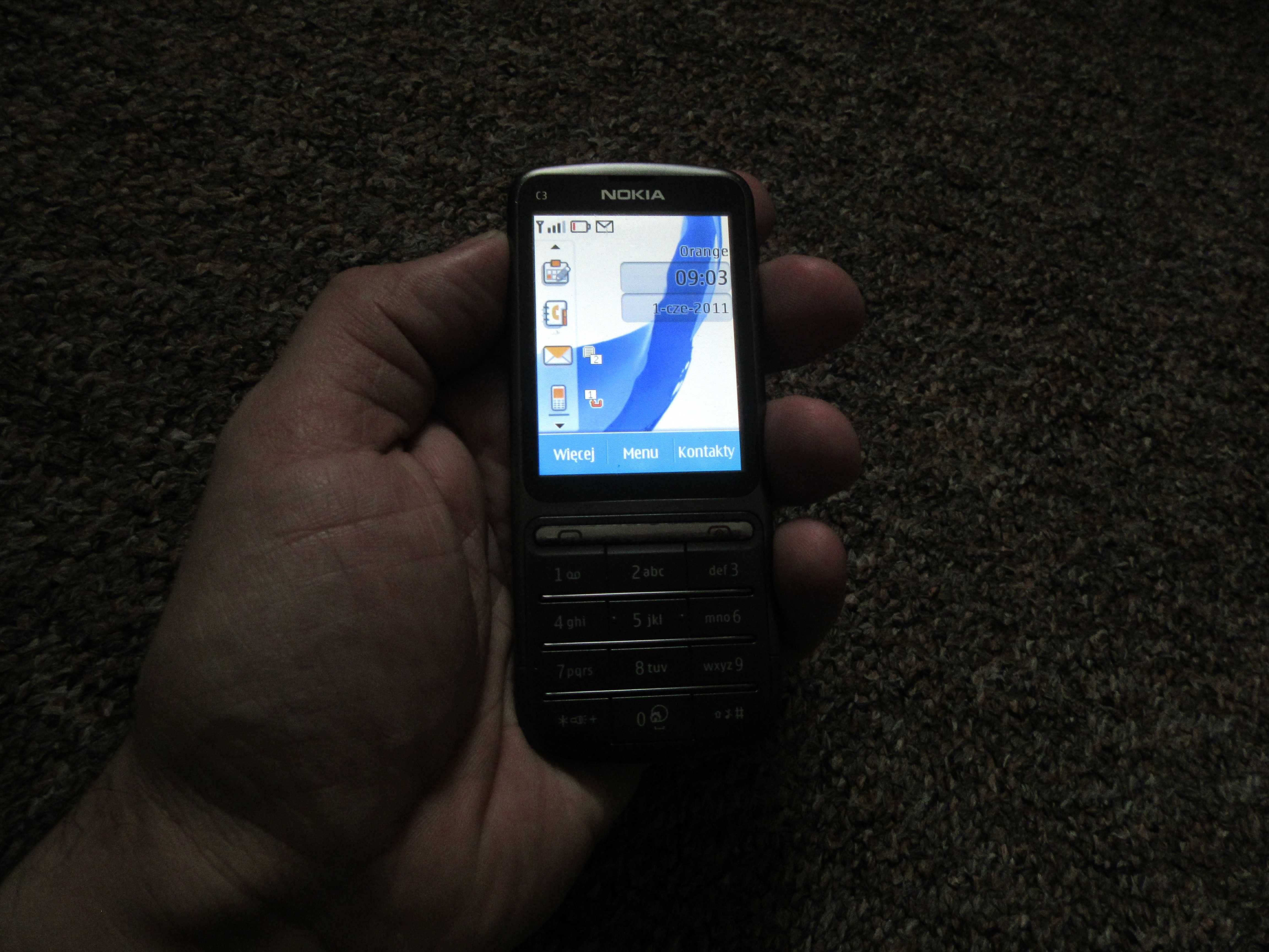 telefon Nokia C 3 Touch and Type- simlock Orange