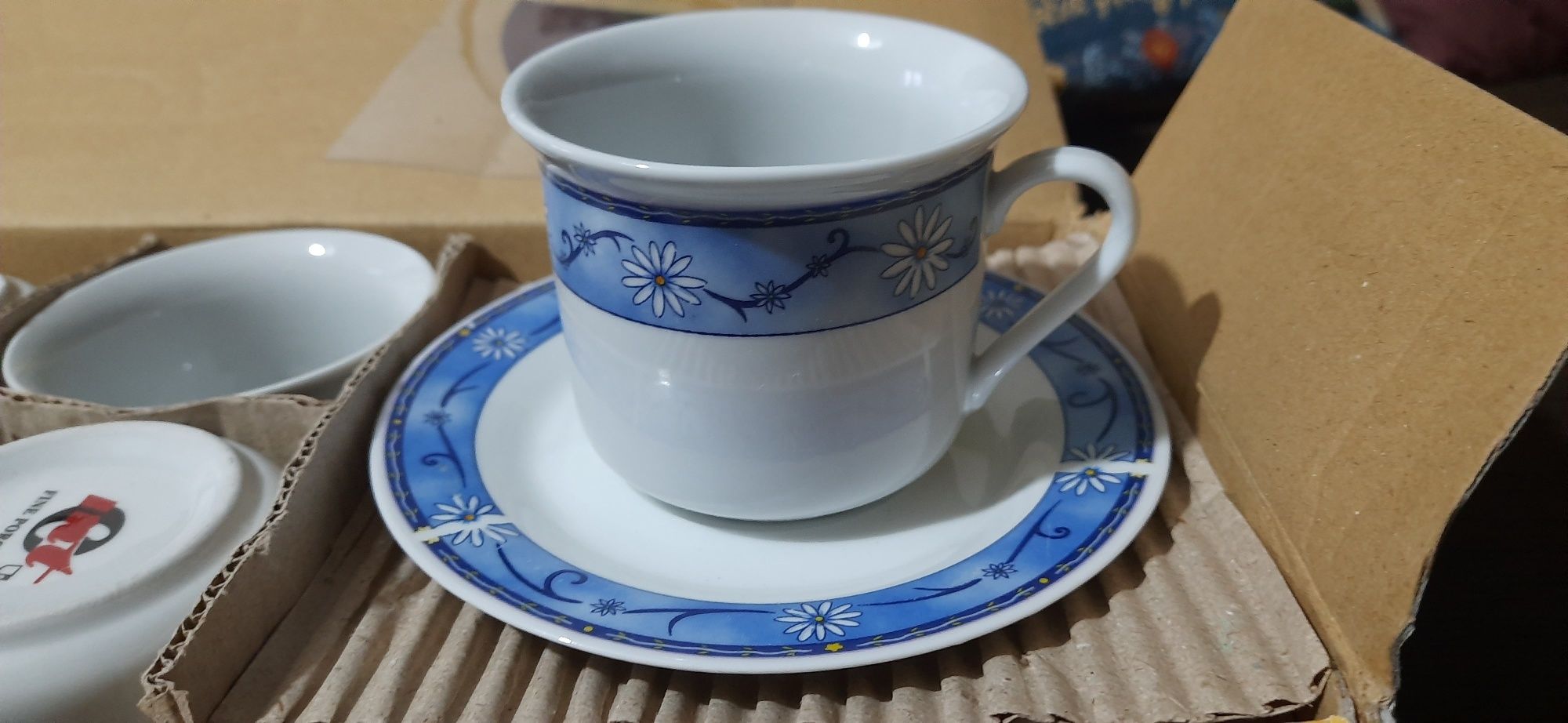 Serviço de chá em porcelana