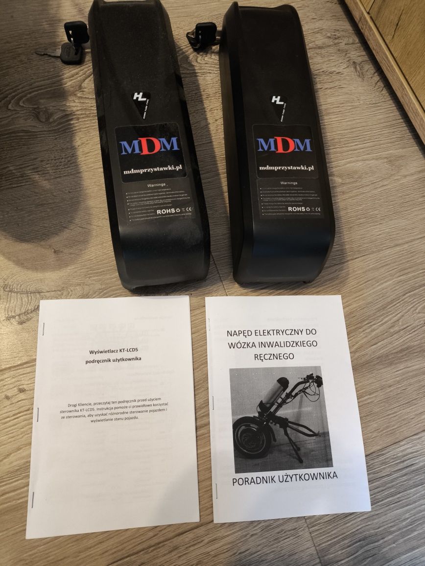Przystawka elektryczna do wózka inwalidzkiego / napęd wózka