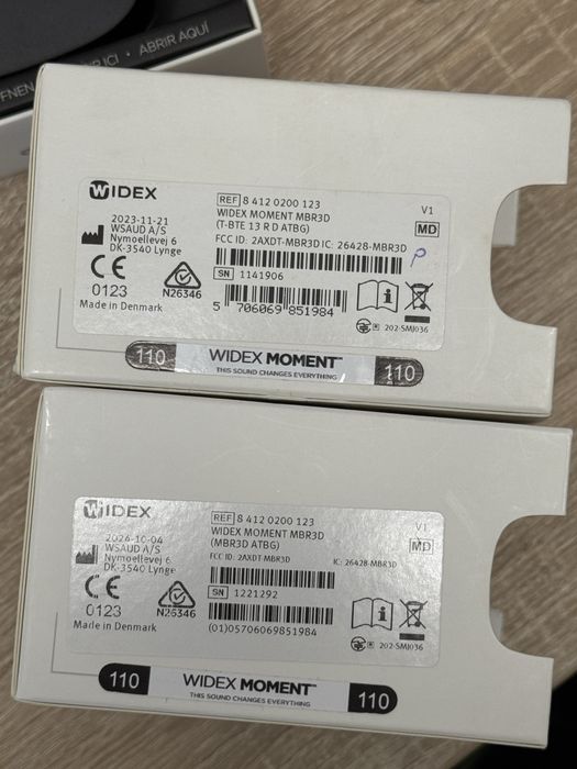 Aparaty sluchowe Widex Moment MBR3D 110 2 szt