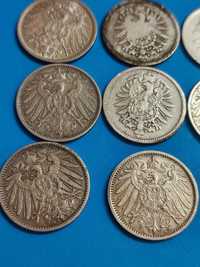 1 Marka Prusy Talar  10 sztuk srebrne monety rzadkie roczniki