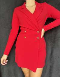 Nowy kostium spódnico spodnie sukienka czerwona mohito