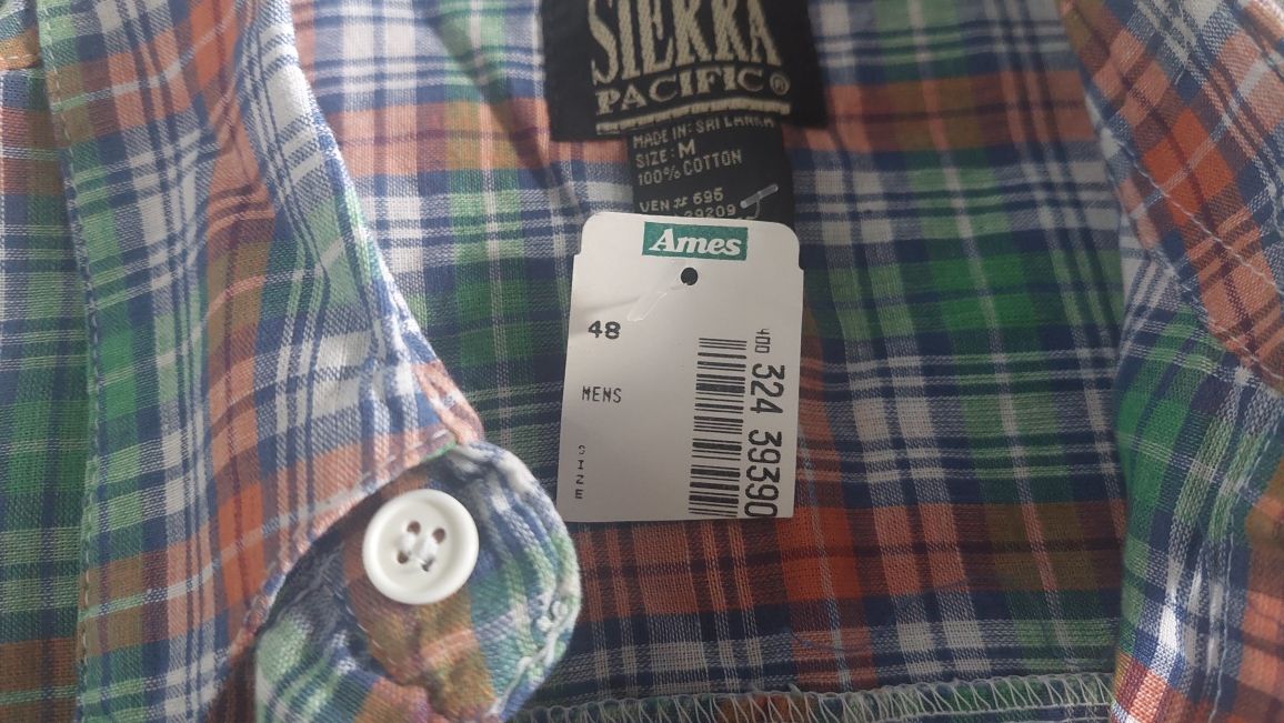 Летняя лёгкая рубашка Sierra Pacific. США
