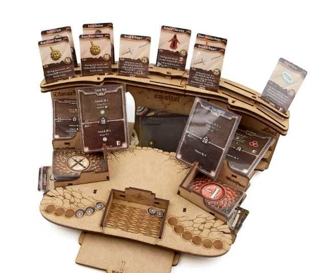 Gloomhaven/Frosthaven Character Dashboard. Органайзер планшет ігрока