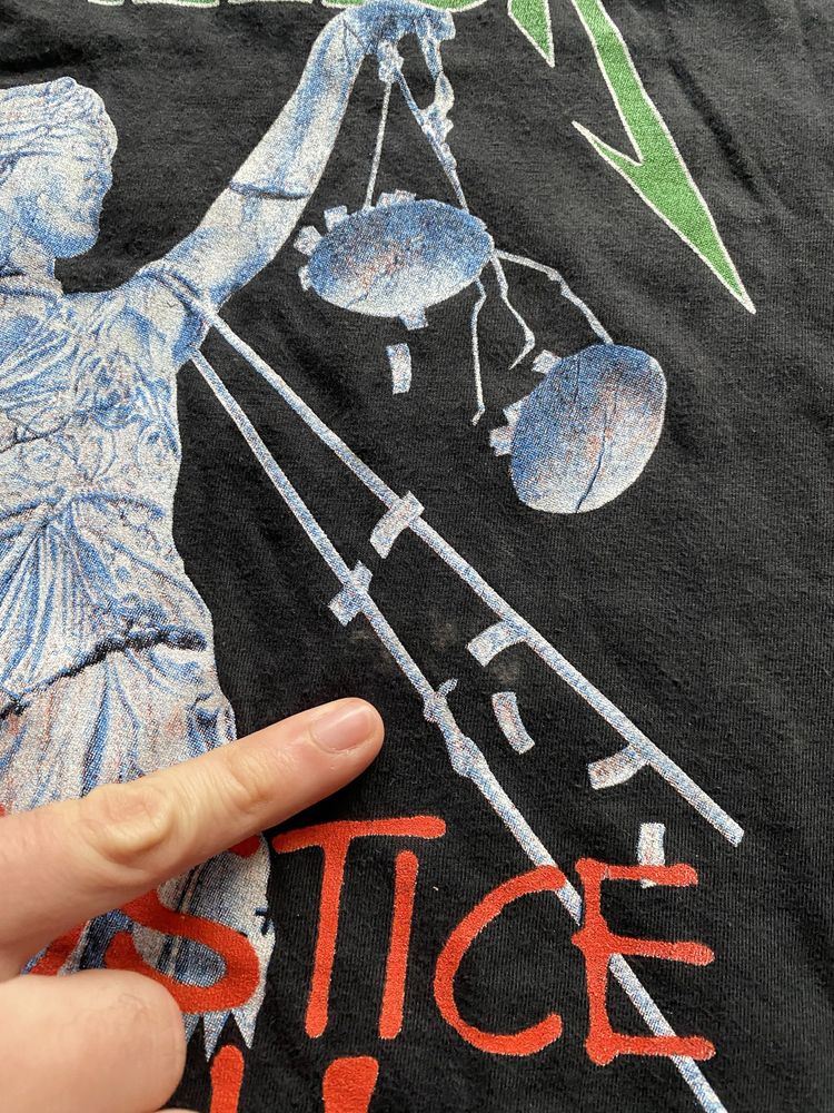 Лонгслив металика 90s Metallica кофта And Justice For All' Longsleeve