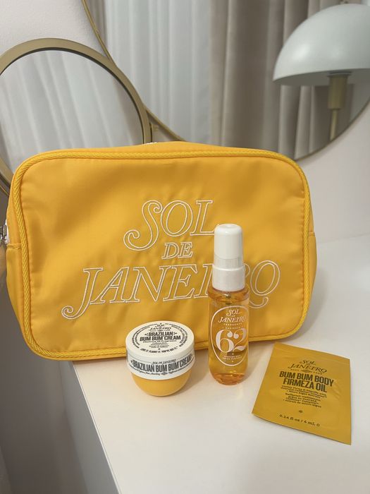 Sol de janeiro 62 mgiełka 30ml balsam 25ml kosmetyczka