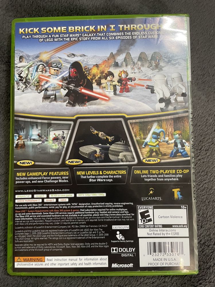 Gra Star Wars The complete saga na xbox 360