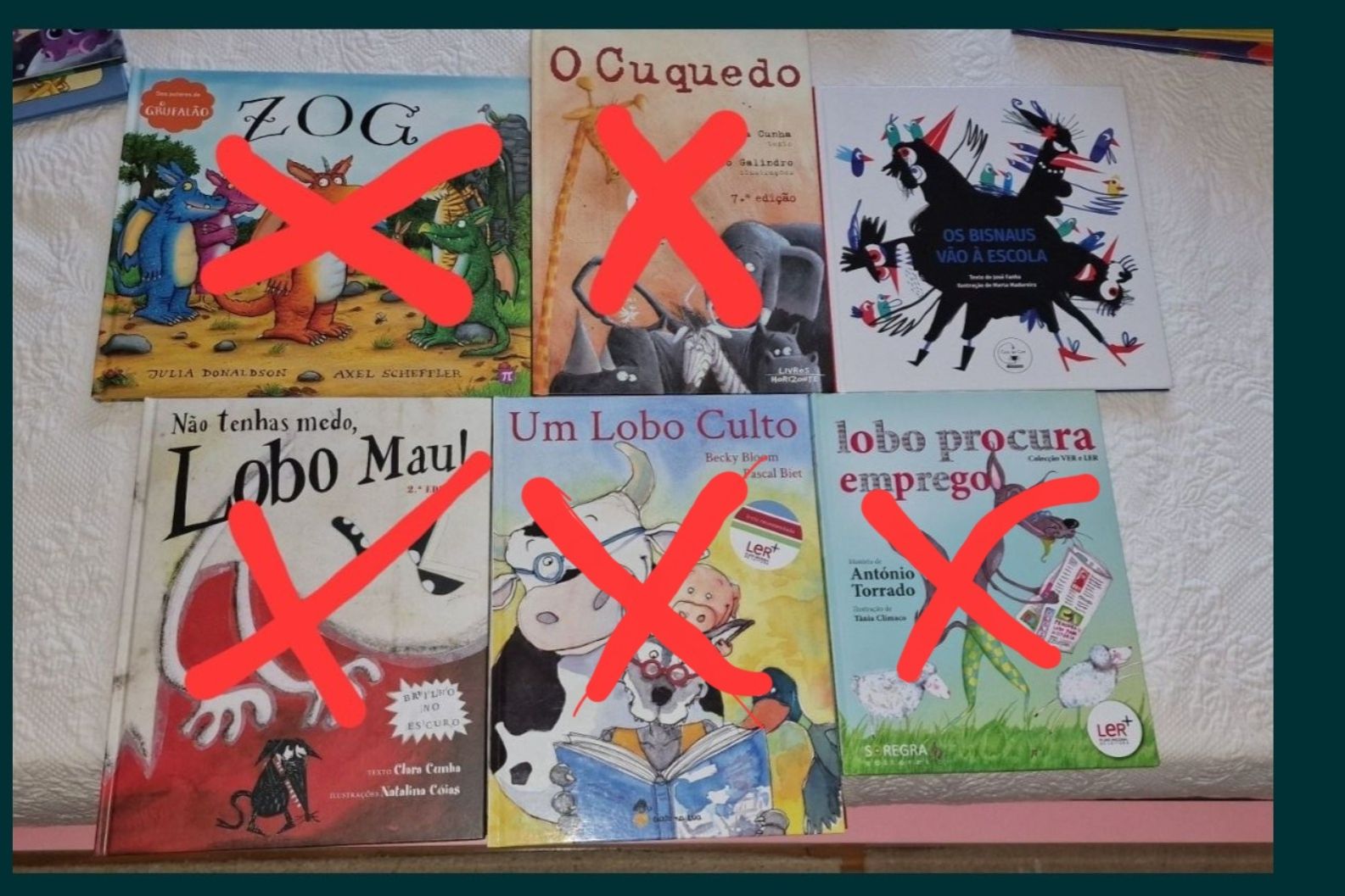 Livros de leitura infantil