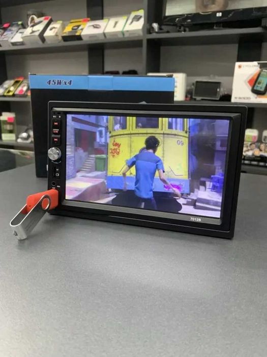 Автомагнітола 2 din 7012B магнітола з сенсорним екраном авто магнитола