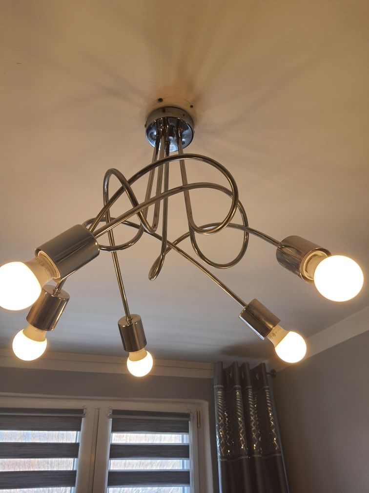 Lampa 5 punktów Tango chrom