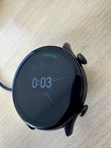 uszkodzony smartwatch amazfit gtr 3 pro czarny