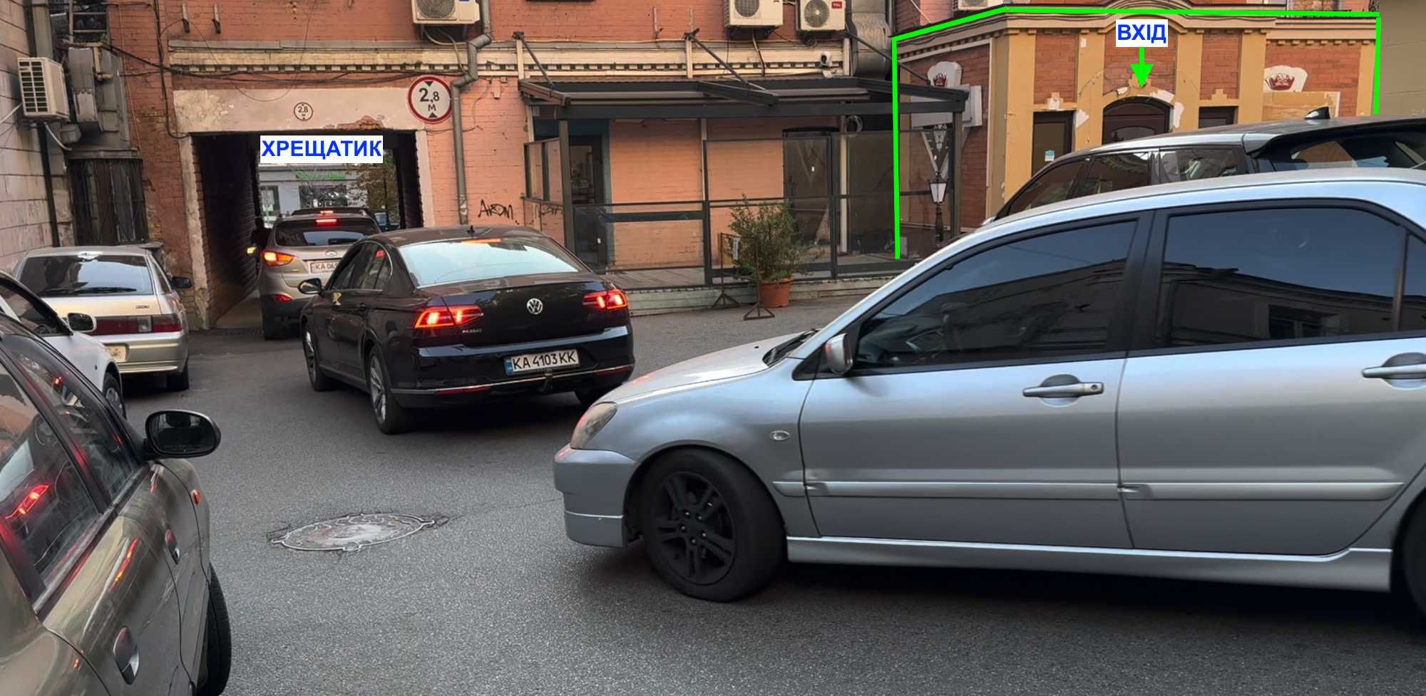 Оренда вул. Хрещатик 27А, площа 180 кв.м., цоколь