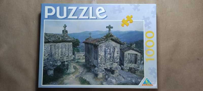 Conjunto de 6 puzzles de 1000 peças