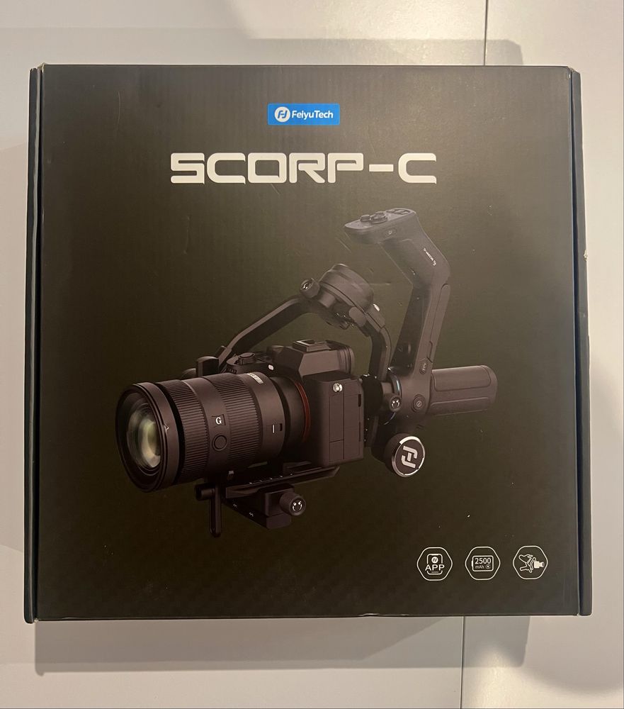 Gimbal FeiyuTech SCORP-C jak nowy