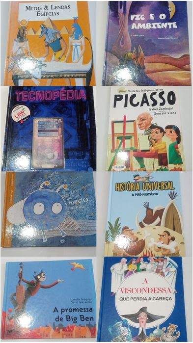 Vários livros infantis novos