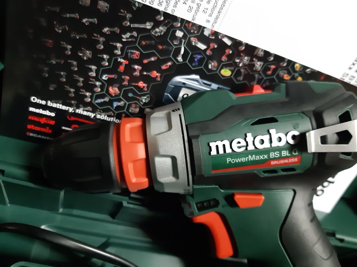 Шуруповерт Metabo PowerMaxx BS BL Q (601749500) !Безкоштовна доставка!