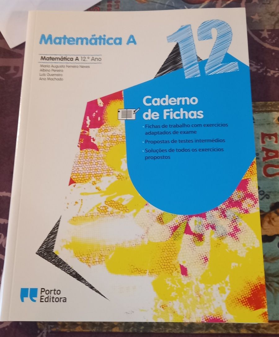 Matemática 12A. 6 vol. novos.