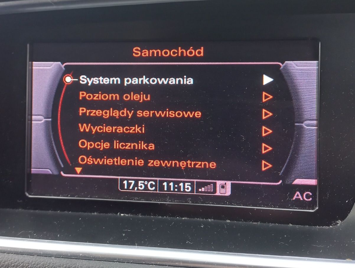 Audi język polski/menu MMI2G High, MMI3G Basic/High, Najnowsze Mapy 20