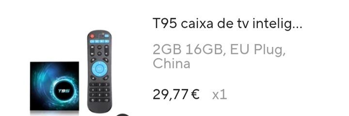 Box inteligente Android 10