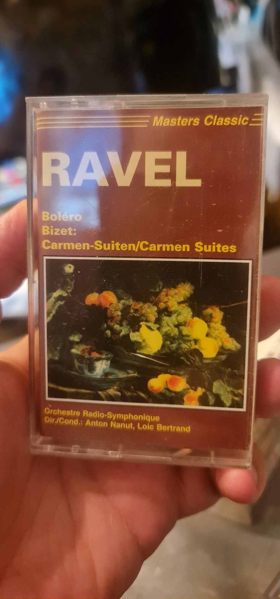 Zestaw kaset magnetofonowych z tamtej epoki. PEREŁKI