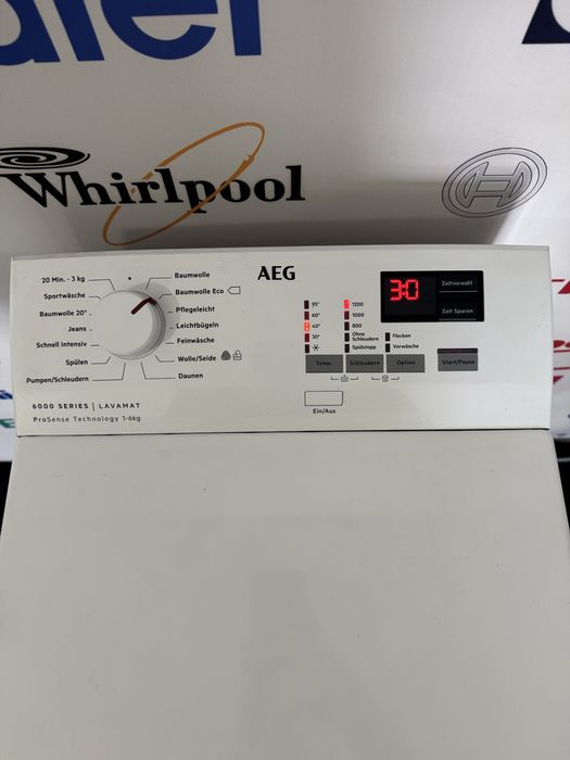 Пральна машина AEG lavamat 6000 Series ProSense L6TB40260 6 KG 2020р.
