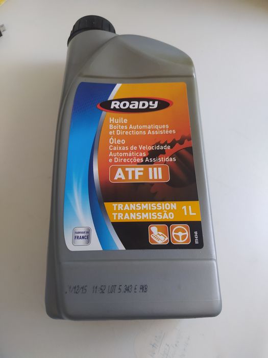 Lubrificante da caixa ATF 3