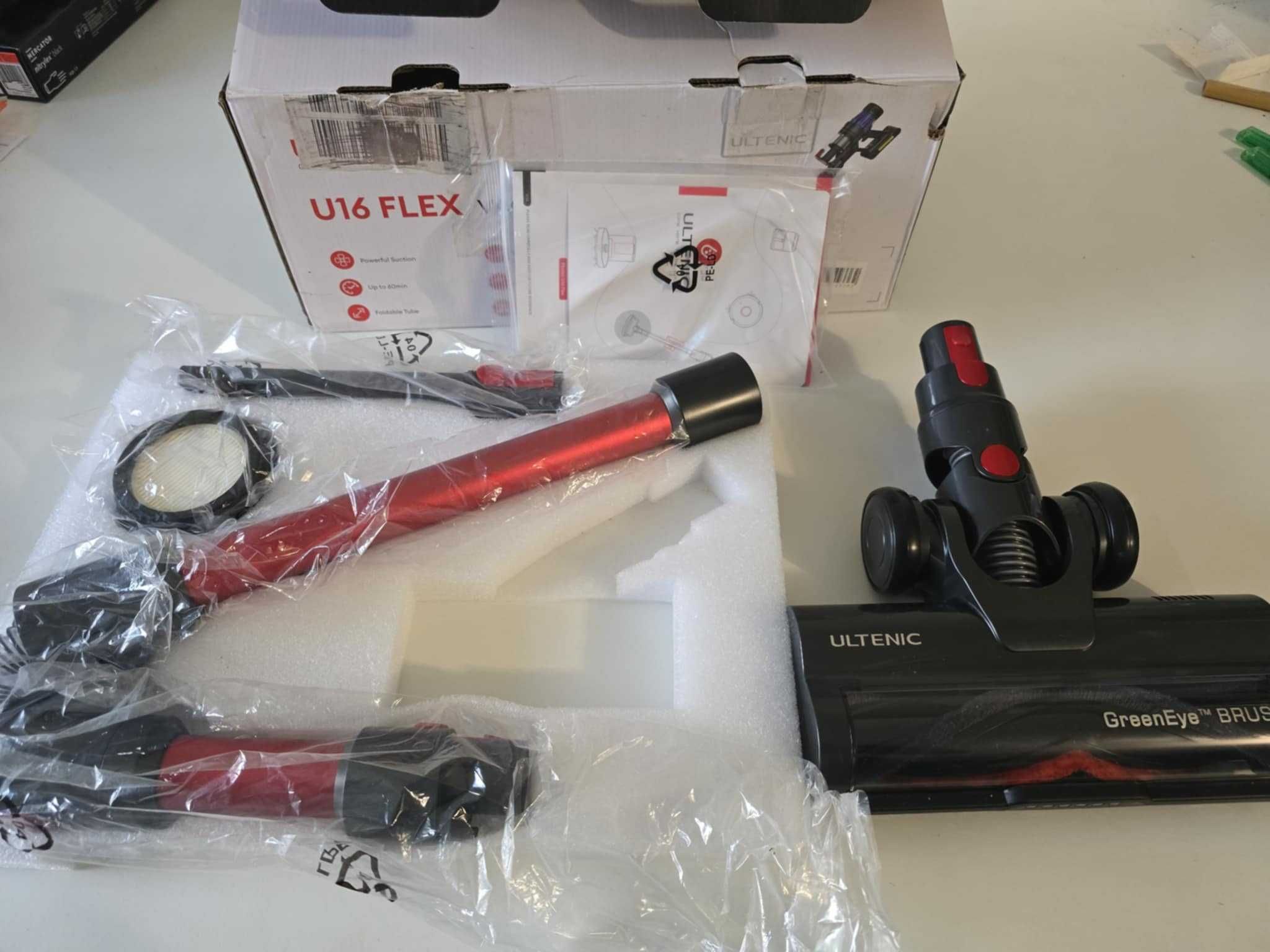 Odkurzacz ULTENIC U16 FLEX nowa Rura składana łamana+szczotka+filtr