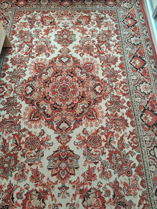 Килим з вовни,  теплий 3х2м. Ковер из шерсти.