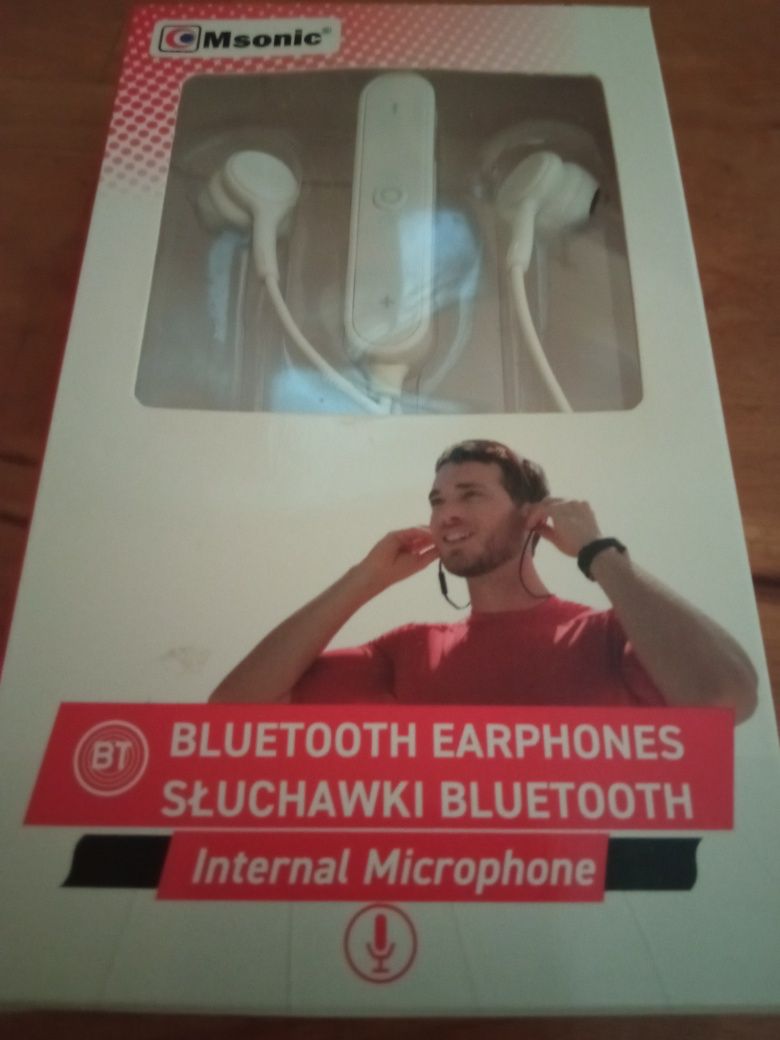 Słuchawki douszne Bluetooth - Msonic