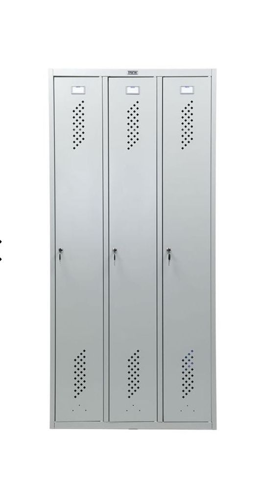 Metalowa szafa ubraniowa LS 31 VALBERG dla 3 osób