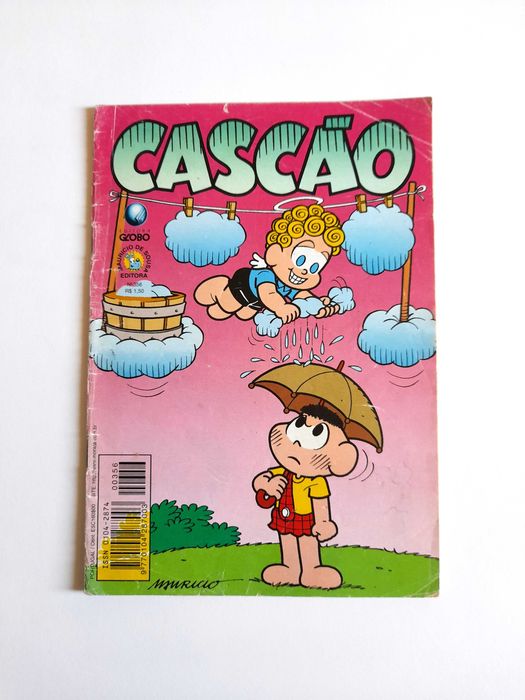 Livro BD Cascão Número 356 Turma da Mônica Coleção