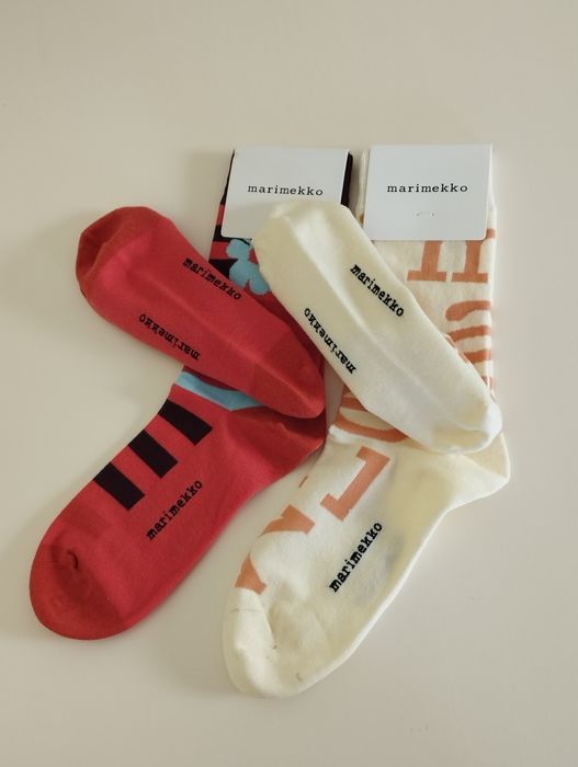 MARIMEKKO бавовняні шкарпетки
фірмові шкарпетки