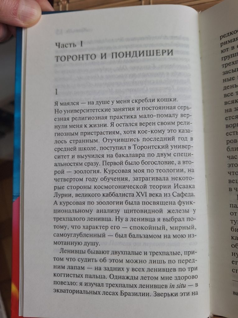 Жизнь Пи . Янн Мартел