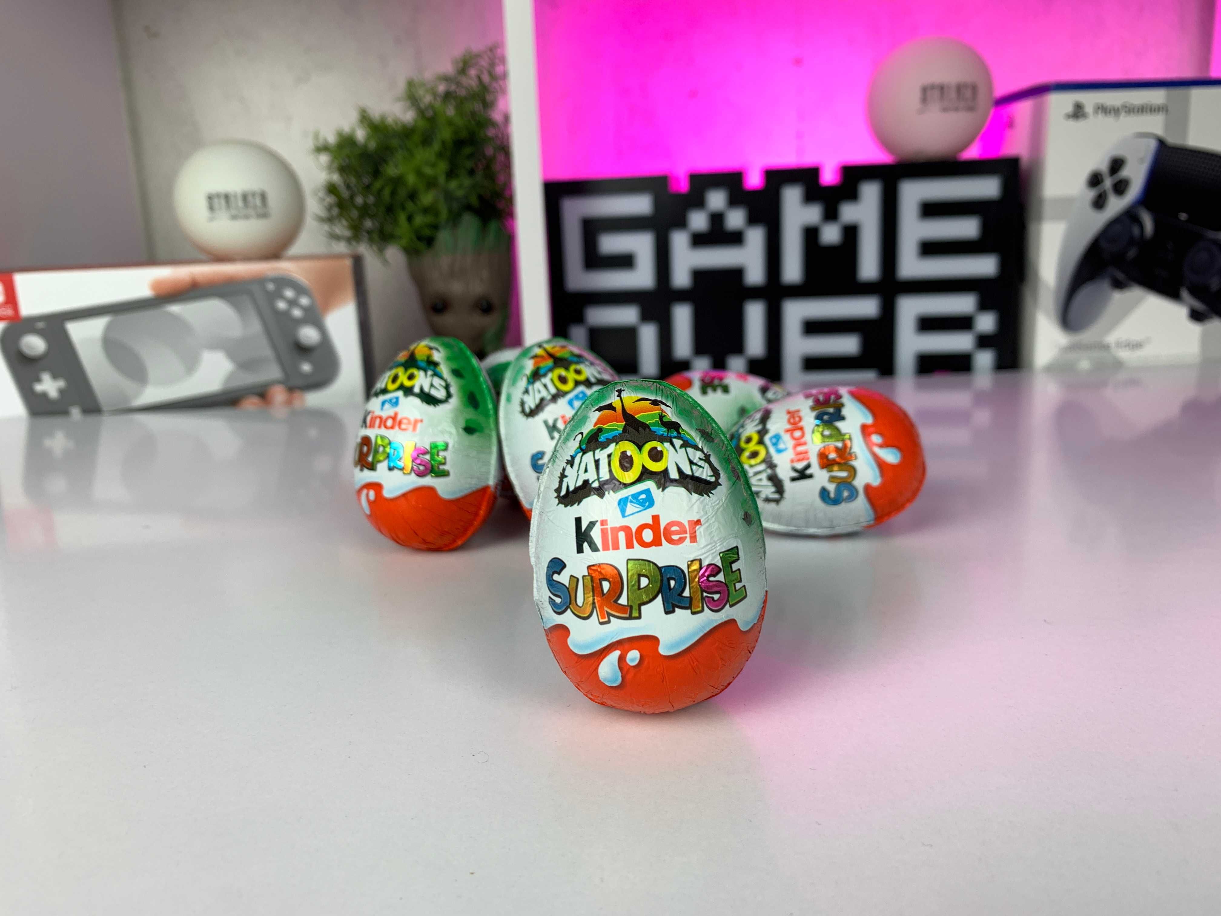 Шоколадне Яйце Kinder Surprise Natoons Кіндер Сюрприз Солодощі Напої